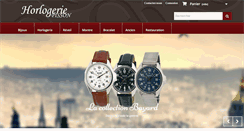 Desktop Screenshot of horlogerie-pisson.com